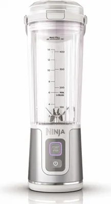 Produktbild von Ninja Blast, Tragbarer Mixer, 0,532 l, Eis-Crusher, 14,4 W, Weiß