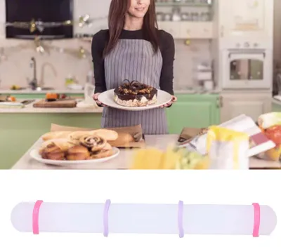 Produktbild von 23 cm Antihaft-Nudelholz für Plätzchen, Kekse, Fondant, Kuchen, Teig, DIY-Backwerkzeug