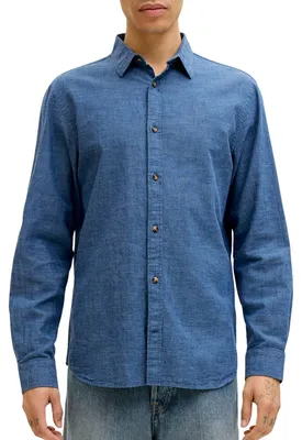 Produktbild von Jack & Jones Summer Linen Blend LS Hemd Herren