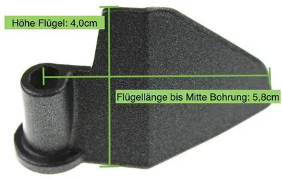 Image de 1x Knethaken 22991 für Brotbackautomaten, Brotbäcker, Backmeister (Beschreibung)