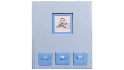 Produktbild von Kinder Fotoalbum für Fotoecken BEBE Blau