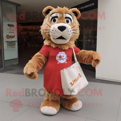 Obrázek produktu pro Kostým REDBROKOLY maskota Šavlozubého tygra v empírových šatech do pasu a taškách