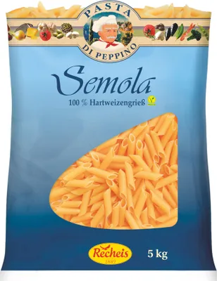 Produktbild von Recheis Peppino Semola Penne rigate 5000g
