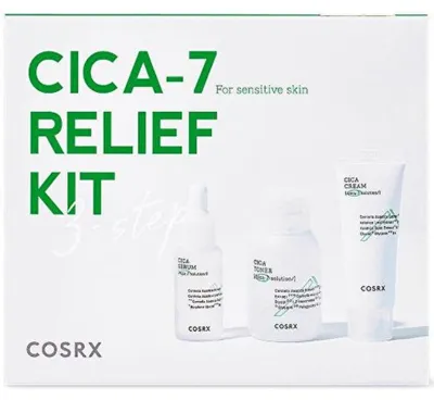 Zdjęcie produktu dla COSRX - Pure Fit Cica-7 Kit - Dárková sada péče o pleť 55ml