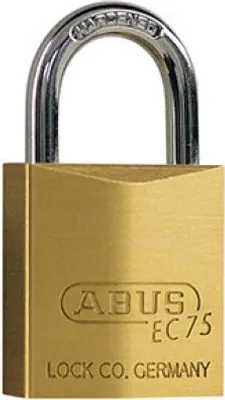Obrázok produktu pre Mosadzný visiaci zámok ABUS 75/50 5SL 0030719