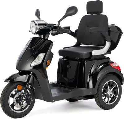 Produktbild von Elektromobil “Vita Care 1000 Li”, 25 km/h, 20Ah, bis 60 Kilometer Reichweite, Lithium Akku, Seniorenmobil, E-Mobil Senioren, Straßenzulassung, Schwarz