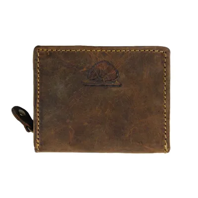 Produktbild von Greenburry Vintage 1683-25/BR Mini Leder Geldbeutel mit Münzfach Braun