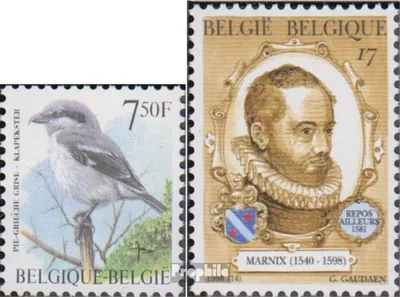 Produktbild von Briefmarken Belgien 1998 Mi 2827,2828 (kompl.Ausg.) postfrisch Vögel