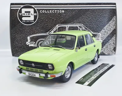 Obrázek produktu pro Škoda 105 L (1977) Zelená Lipová 1:18