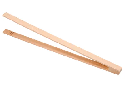 Produktbild von Hartholz-Grillzange 40 cm, lebensmittelecht