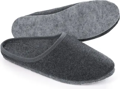Produktbild von Filz Pantoletten Warme Leichte Pantoffeln Hausschuhe für Damen Herren Filzpantoffeln 41