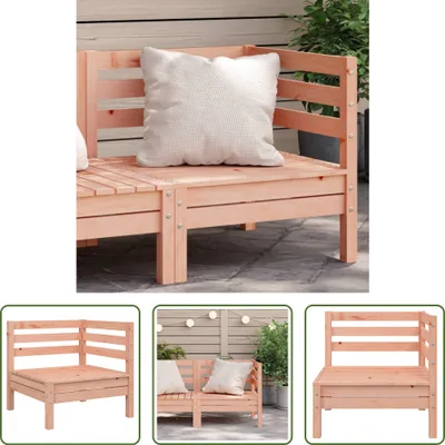 Produktbild von The Living Store Garten-Ecksofa Massivholz Douglasie
