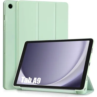 Image de Coque pour Samsung Galaxy Tab A9 (8,7 Pouces) Protection Slim avec Fonction Support - Vert