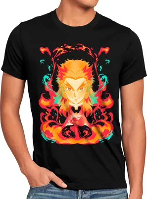 Produktbild von style3 Fire Heart Herren T-Shirt anime japan manga