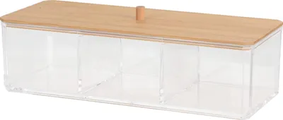 Obrázok produktu pre Nádoba S Bambusovým Vekom 23X9,5 Cm