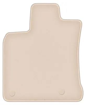 Produktbild von DURBAN Beige Velours-Fahrerfußmatte für Nissan Qashqai +2 Crossover (2007-2013)