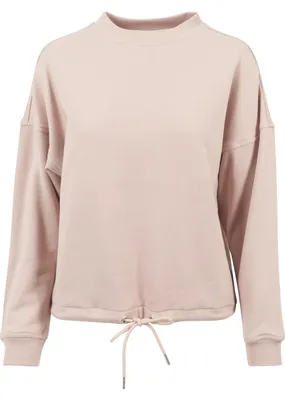 Produktbild von Urban Classics Ladies - Oversized Crewneck hellrosa - L