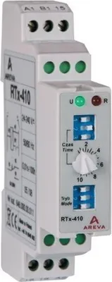 Zdjęcie produktu dla RTX-410 Wielofunkcyjny mikroprocesorowy przekaźnik czasowy