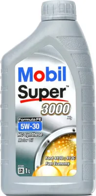 Produktbild von MOBIL Super 3000 X1 Formula FE für 5W-30 1 Liter Motoröl Motorenöl WSS-M2C913-D STJLR.03.5003 530 36 Öl