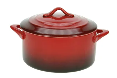 Productafbeelding van Cosy & Trendy Serveerpannetje Rood - ø 12 cm / 500 ml
