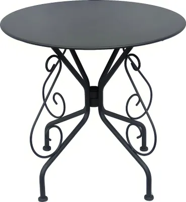 Produktbild von Gartentisch - Metall in Eisenoptik - Anthrazit - GUERMANTES von MYLIA