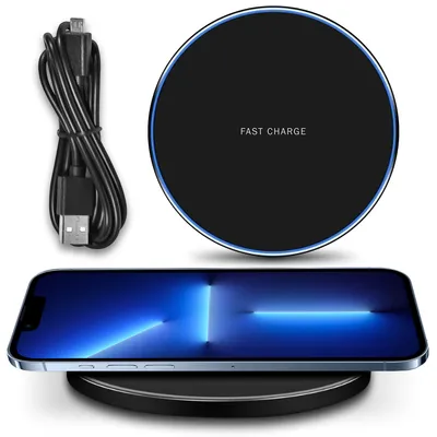 Produktbild von QI Wireless Ladestation Apple iPhone 12 Pro Kabellos Induktiv Charger Ladegerät