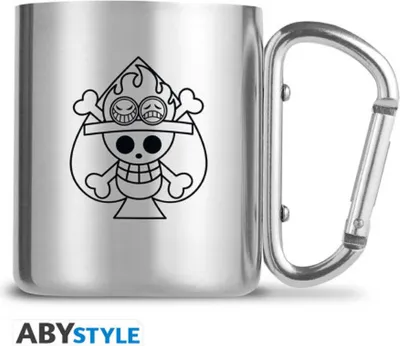 Produktbild von ONE PIECE - Tasse carabiner - Ace & Skull