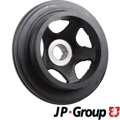 Produktbild von JP GROUP 1318301700 Riemenscheibe Kurbelwelle passend für MERCEDES-BENZ C-Klasse Limousine (W204) 192mm 6-Rippen
