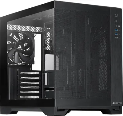 Zdjęcie produktu dla Chieftec Geh Visio Air GM-30B-M-OP schwarz Tempered Glass