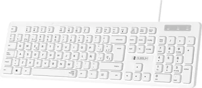 Obrázok produktu pre Teclado Subblim Business Slim Silencioso/ Blanco