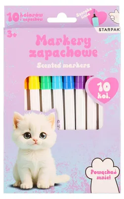 Produktbild von Duftmarker in 10 Farben von Kitty Meow Starpak