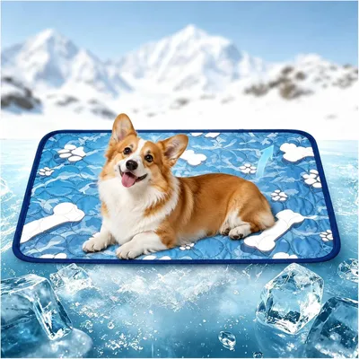 Produktbild von Kühlmatte 70 x 55 cm, faltbar, antislip, für Hunde