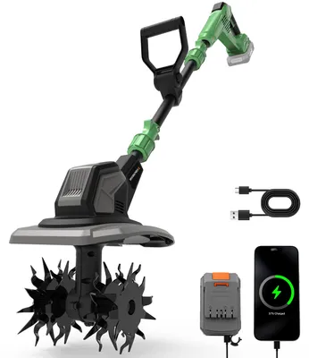 Produktbild von WORKPROX Akku Gartenfräse 20V, 4,0Ah, 20cm Breite, 20cm Tiefe