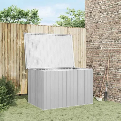 Immagine prodotto di vidaXL Box da giardino grigio 149x99x93 cm