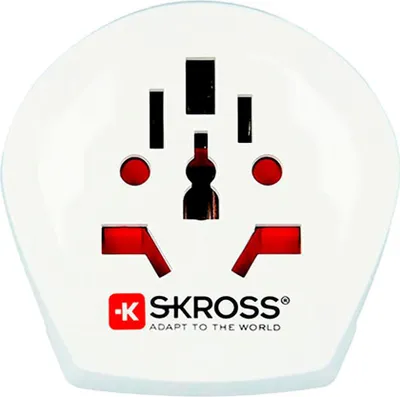 Produktbild von Skross 1.500221-E, Typ A, Universal, Weiß, CE, Sichtverpackung