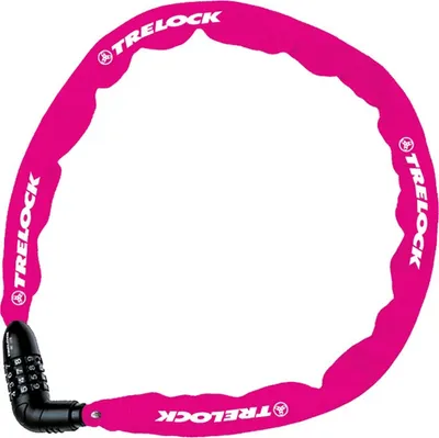 Produktbild von Trelock 8004389 Kettenschloss Kombi 60cm, Ø 4mm BC 115/60/4, ohne Halter, pink