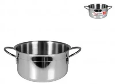 Immagine prodotto di HOMe Casseruola Inox Ecopoint 2 Manici Cm12