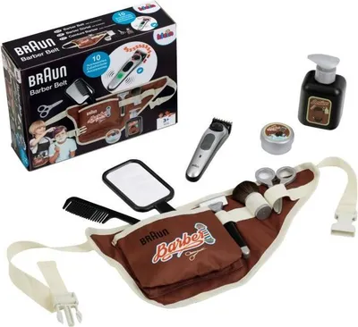 Image de Ceinture de Barbier Klein 5838, Avec Tondeuse Électronique, Accessoires Braun, Dès 3 Ans