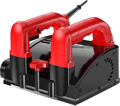 Zdjęcie produktu dla Elektryczna strugarka do ścian z walizką 1200W 3000 obr/min Frezarka do renowacji Frezarka do gipsu szpachlowego Szlifierka Frezarka do gipsu Frezarka do ścian do gipsu szpachlowego