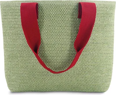 Produktbild von Remember Korbtasche 'Lime green'