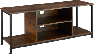 Zdjęcie produktu dla tectake® półka pod telewizor Denver 120 x 40 x 50,5 cm