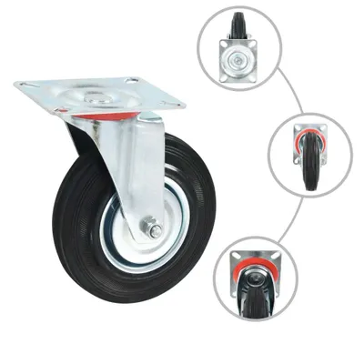 Immagine prodotto di Ruote Girevoli 12 pz 125 mm