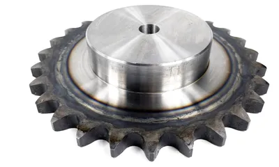 Immagine prodotto di Pignone 20B a 27 denti con mozzo, temprato, P: 31,75, 1 1/4″ Ozdowski a fila singola