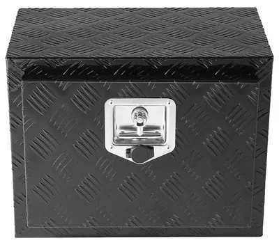 Imagen del producto de Caja de herramientas, construcción de aluminio, diseño impermeable, color plateado