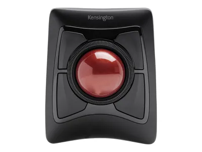 Produktbild von Kensington Kabelloser Expert Mouse-Trackball - Trackball - rechts- und linkshändig - optisch - 4 Tasten - kabellos - 2.4 GHz, Bluetooth 5.0 LE - Bluetooth-USB-Adapter - Schwarz