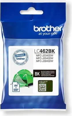 Produktbild von Brother LC462BK - Schwarz - original - Tintenpatrone