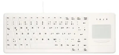 Image de Active Key AK-C4400 - Tastatur - USB - Englisch - US - weiß