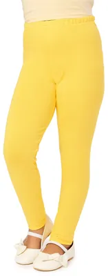 Produktbild von Merry Style Mädchen Lange Leggings aus Viskose MS10-130 (Gelb, 140)