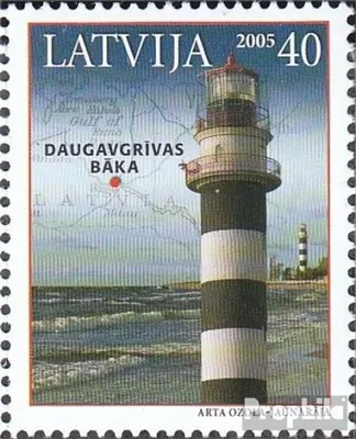 Produktbild von Briefmarken Lettland 2005 Mi 645A (kompl.Ausg.) postfrisch Leuchtturm