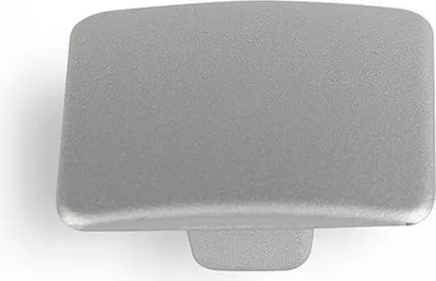 Zdjęcie produktu dla Blister z 4 metalowymi gałkami meblowymi, wykończenie aluminium mod.782 37x37mm rei